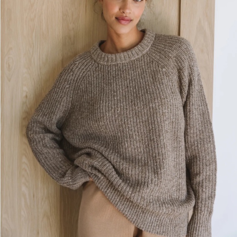 Jenni Kayne Oversized Cashmere Fisherman Sz S
